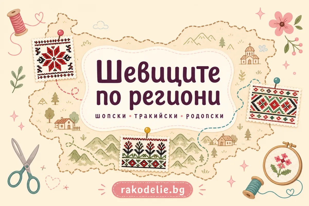 Шевиците по региони: шопски, тракийски и родопски мотиви