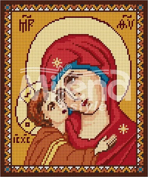 Игоревска икона - гоблен със схема (6122)