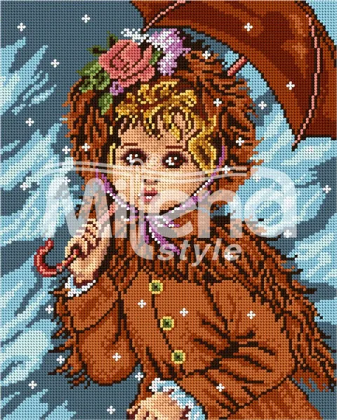 Тина - гоблен със схема