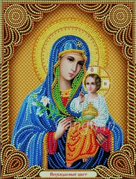 Неувяхващ цвят - диамантен гоблен