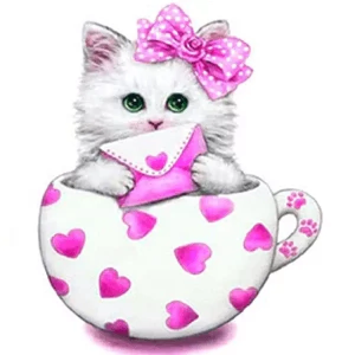 Коте принцеса - диамантен гоблен
