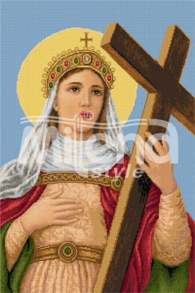 Света Елена - гоблен със схема