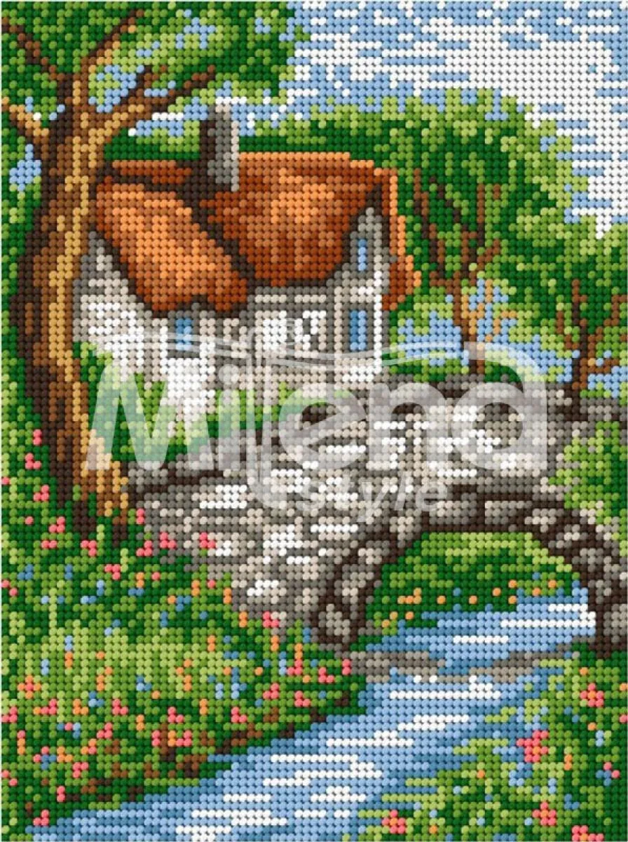 Мостчето - гоблен с щампа (182402)