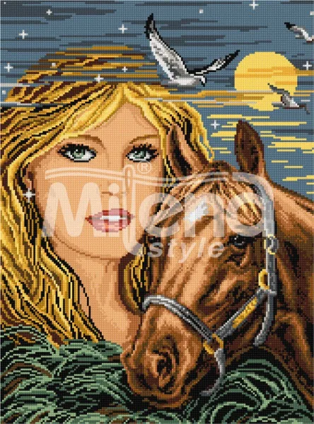 Пълнолуние  – Печатана Aida 14 ct (AD009)