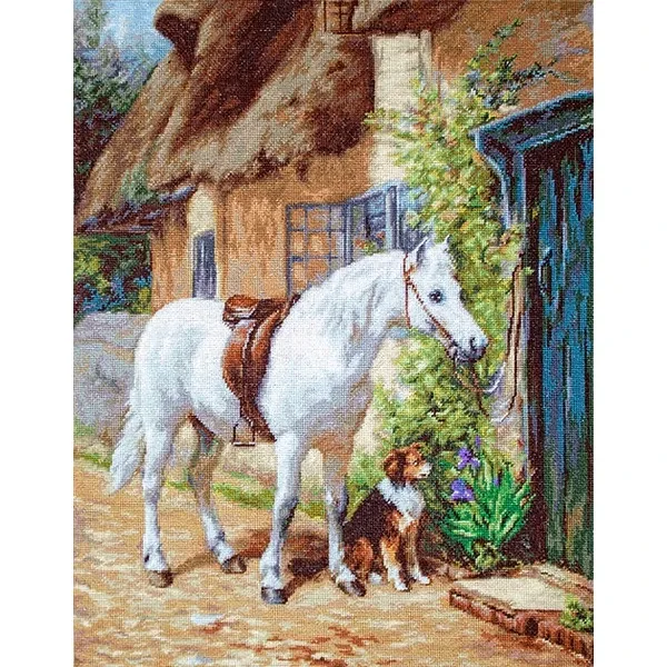 В очакване - гоблен със схема
