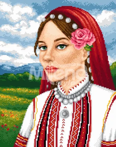Диамантен гоблен "Мома Калина"