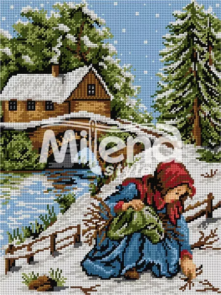 Гоблен с щампа За празничния огън (304077)