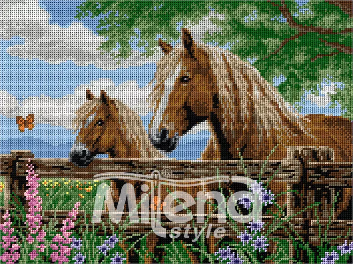 Гоблен с щампа Коне (304076)