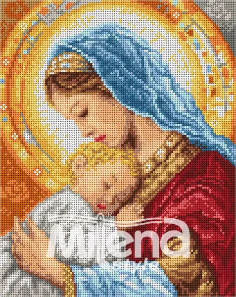 Гоблен с щампа Мадона със син воал (243062)