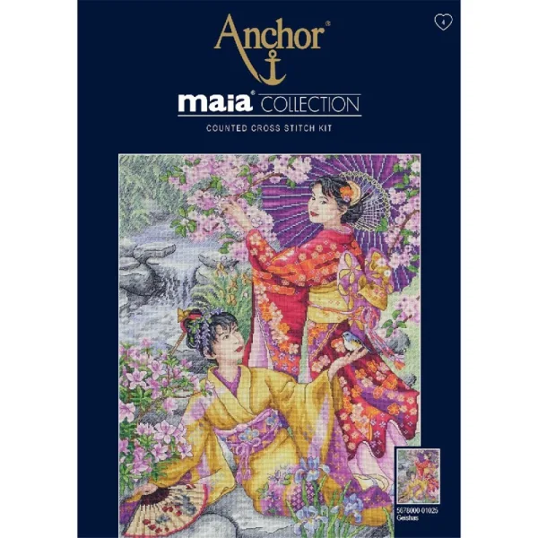 Гейши - Anchor комплект за кръстат бод 5678000-01025