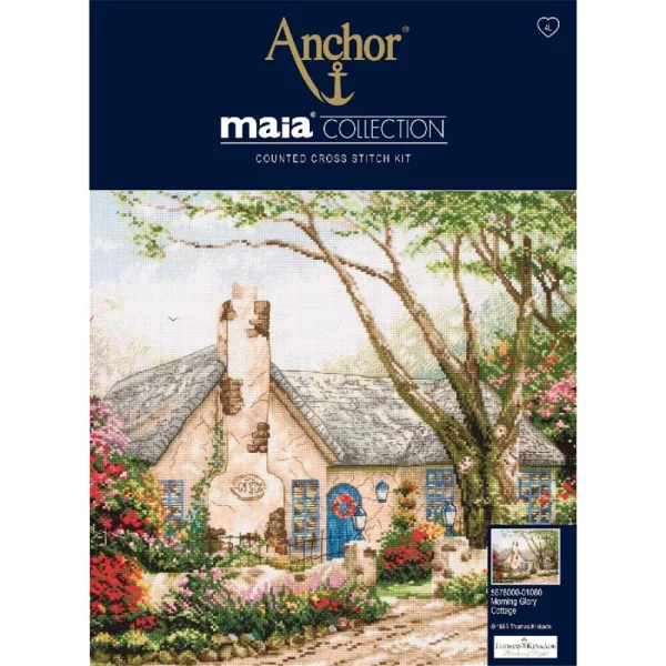 Вила с утринна слава - Anchor комплект за кръстат бод 5678000-01080