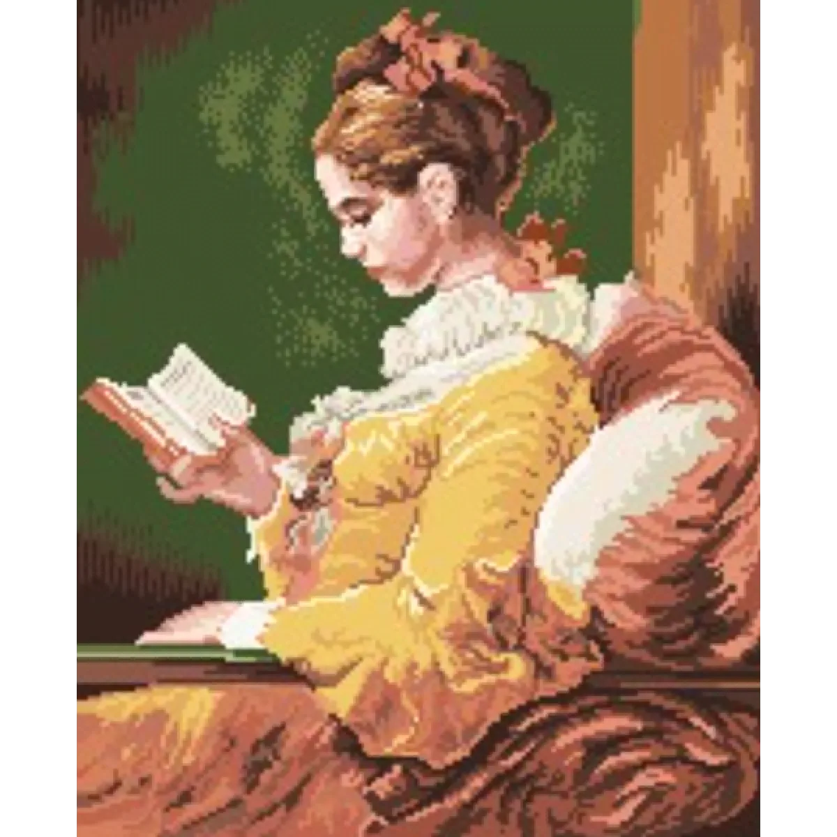Гоблен Момиче с книга